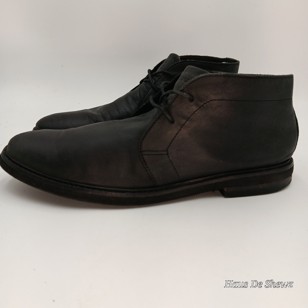 Bostonian Men's Boot 11 Black Leather